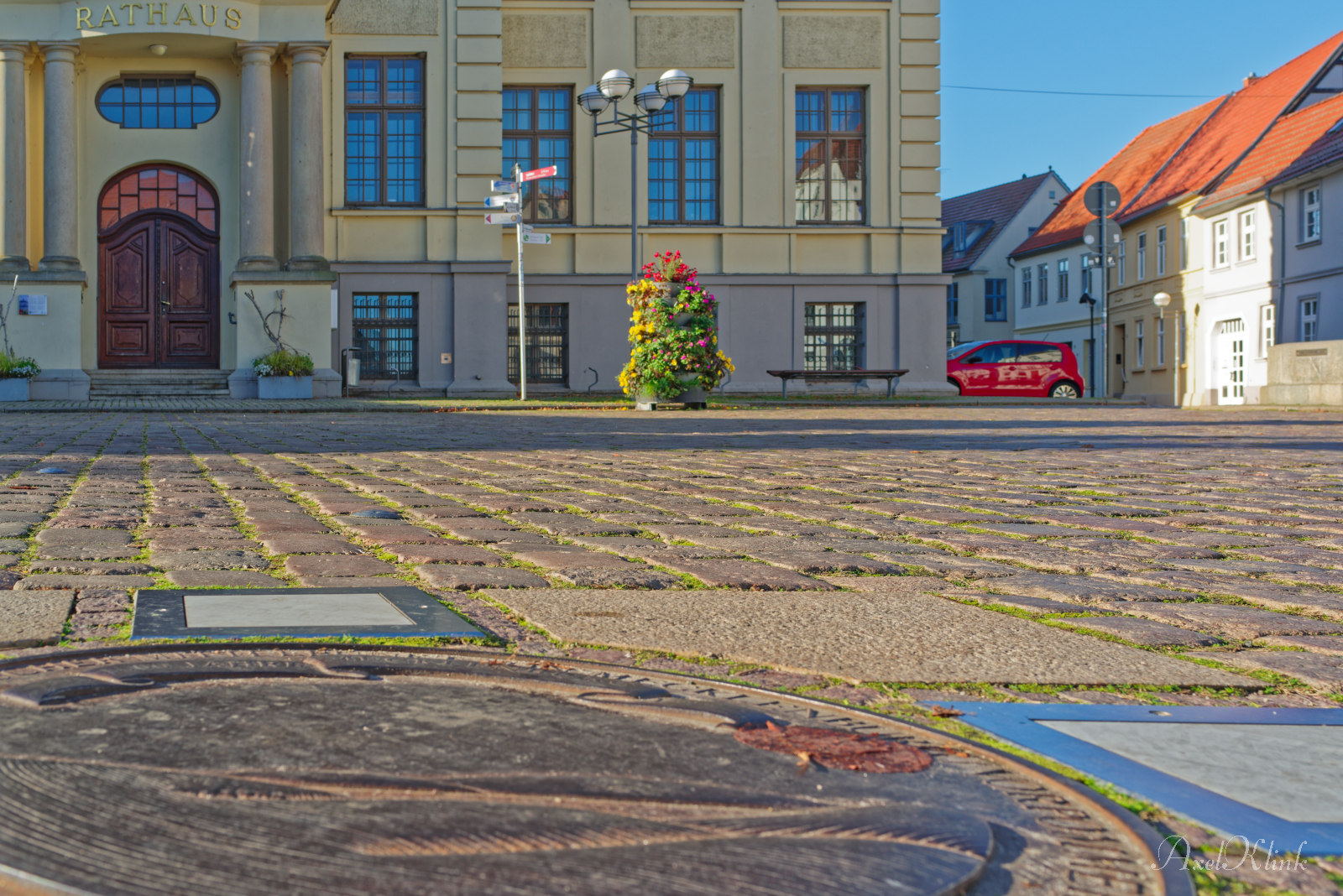 Rathaus und Mittelpunkt von MV